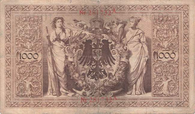 1000 Mark 1908 MA ro.36